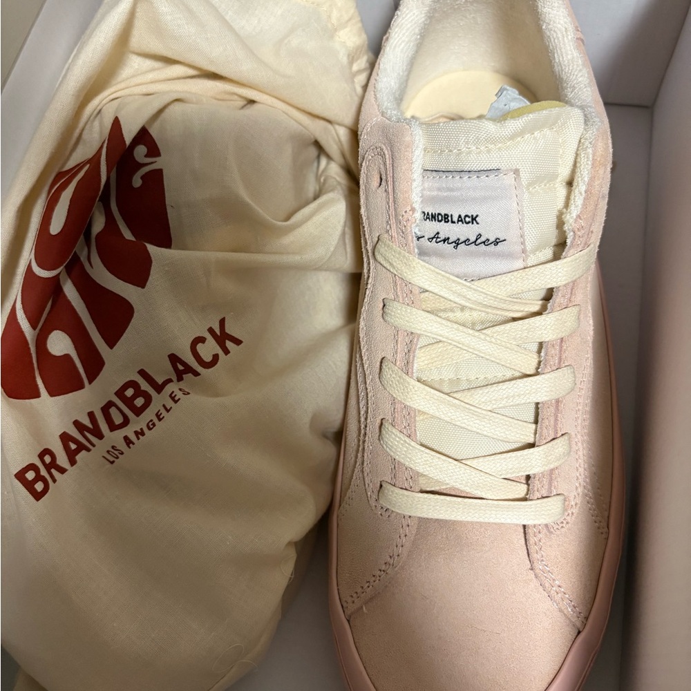 Brandblack Blush and Cream Sneakers